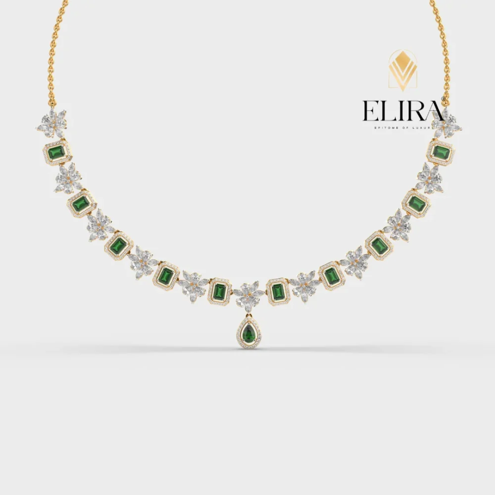 The Emerald Illumination Necklace