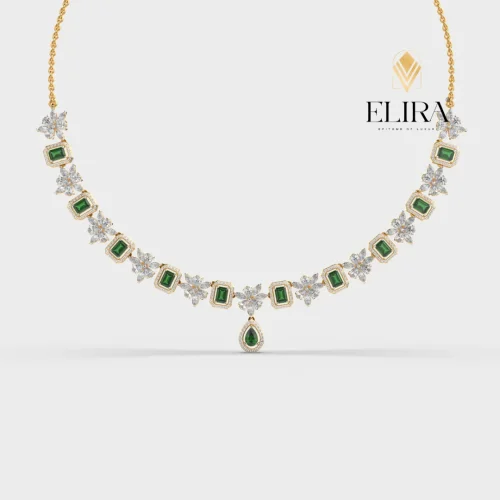 The Emerald Illumination Necklace