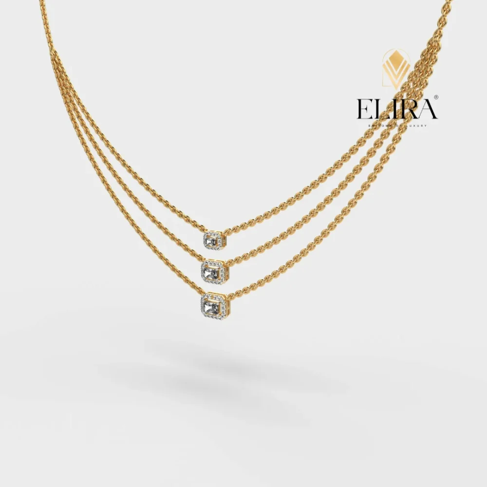 The Trio of Elegance Necklace